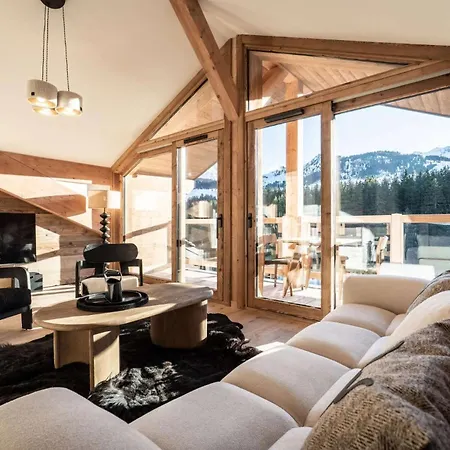 Luxury Penthouse Ski-in Andout Panoramic View * Куршевель